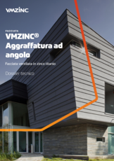 VMZINC Aggraffatura ad angolo